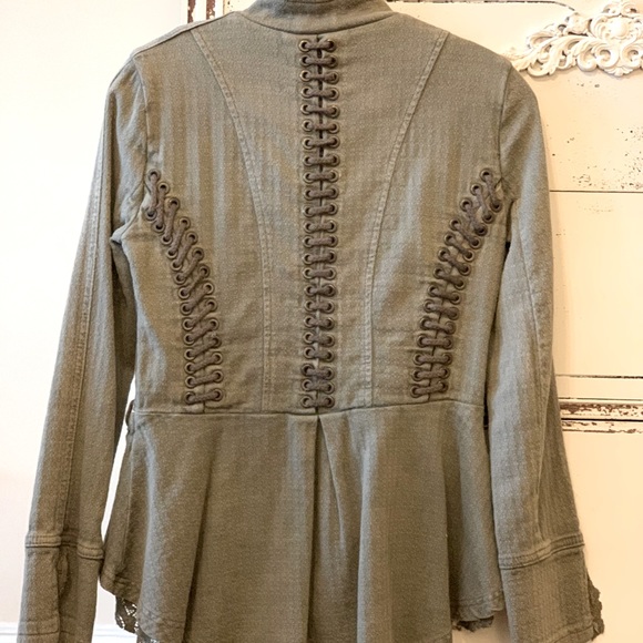 Free People Victorian Military Jacket - Picture 3 of 12